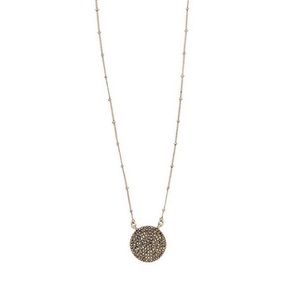 Lucky Brand Gold Pave Necklace